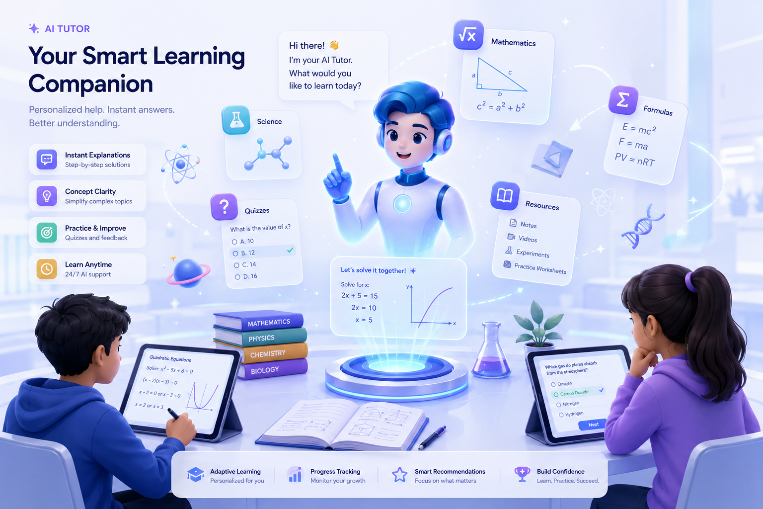 AI tutor smart learning companion