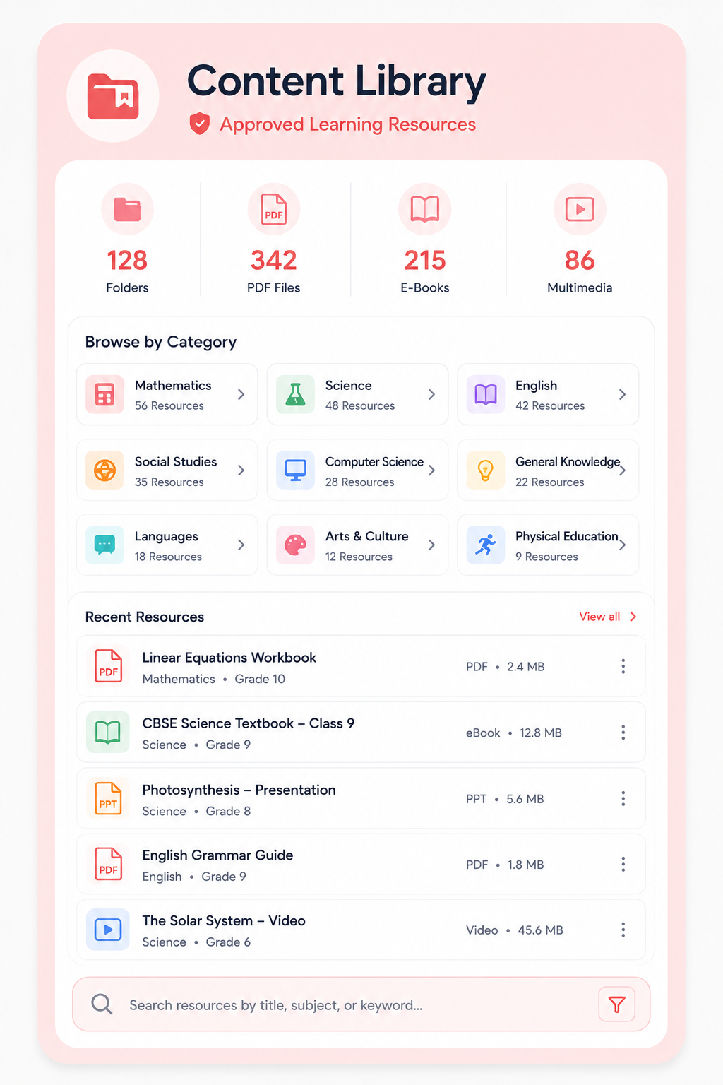 Teacher Dashboard